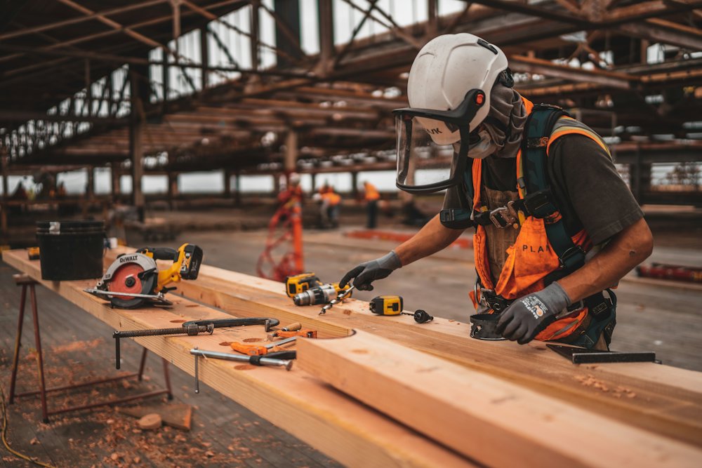 Craftsman at work